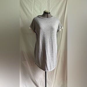 Short sleeved sweatshirt dress